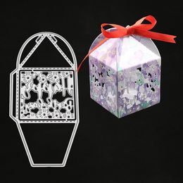 Gift Box Candy Box Dies Metal Cutting Dies 2019 DIY Scrapbooking Valentine's Day Decoration Craft Dies Cut for Card Making