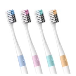 Original 4PCS Xiaomi Youpin Doctor Bei Bass Tooth Brush Deep Cleaning Handle Manual Eco-friendly With Travel Box C6