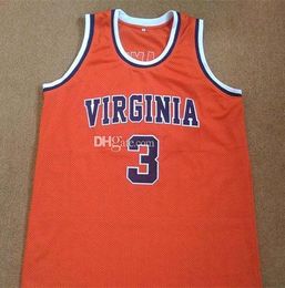 Jeff Lamp #3 Virginia Cavaliers College Retro Basketball Jersey Mens Ed Custom Any Number Name Jerseys