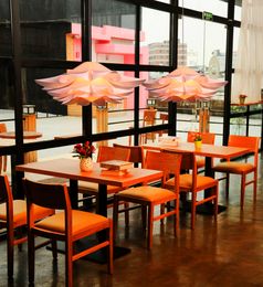 Spersonalizowana Restauracja Żyrandol Światła Nowoczesny Minimalistyczny Artysta Sypialnia Żyrandol Creative Romantic Study salon LED żyrandol