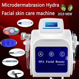 hydra microdermabrasion machine water diamond dermabrasion water peeling led lights facial machine skin care