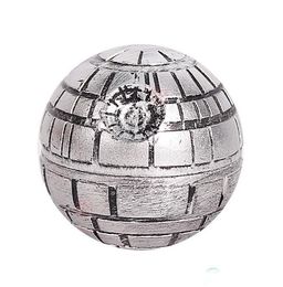 Zinc Alloy 55mm Resin Ball Smoke Mill Factory Direct Sale