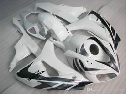 OEM Injection Moulding Fairings for Honda CBR1000RR 2006 2007 white black fairing kit CBR 1000 RR 06 07 WR46