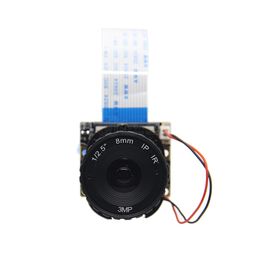 Freeshipping Raspberry Pi Camera / 5MP 8mm Focal Length Night Vision NoIR Camera Board with IR-CUT for Raspberry Pi 3 Model B/2B/B+/Zero (w)
