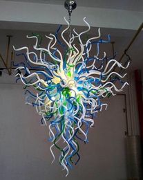 Lamps 100% Hand Blown Glass Chandeliers Pendant Lights LED Bulbs Art Pendant-Light Superior Quality Indoor Lighting Modern