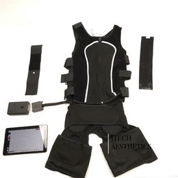 Wireless EMS Training Device Electrical Muscle Stimulation Exercise System with Light EMS Suit Underwear Set Home Use