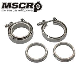 4/" Stainless V-Band Clamp 101mm Exhaust Downpipe Turbo Mid Pipe Intercooler