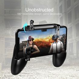 W11 Mobile Gamepad Game Handle Mobile Phone Shell Case Joystick Fire Trigger All in One for Cell Phone