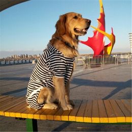 Summer Pet Clothes for Large Dog Pyjamas Jumpsuit Big Dog Clothes Golden Retriever Husky Clothing Pet Products