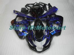 Motorcycle Fairing kit for SUZUKI GSXR600 750 K4 04 05 GSXR 600 GSXR 750 2004 2005 blue black Fairings set SF111