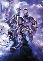 Avengers Endgame Movie Art Silk Poster 24x36 24x43