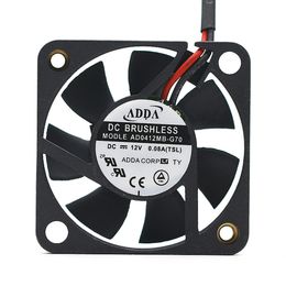 ADDA AD0412MB-G70 4cm 40mm 40*40*10mm 0.08A 12V DC 2pin single ball bearing high quality cooling fan