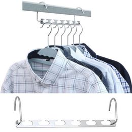 Wardrobe Storage Wardrobe Hook Space Saver Hangers 2pcs Closet Organizing Racks Multiple Clothes Hanger Matal Durable Hook1235M