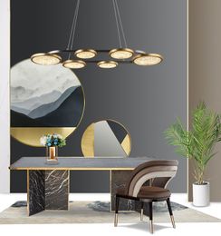 New Modern Nordic Designer Postmodern Creative Design Hotel Mall Clothing Store Living Room Restaurant Personality Simple Chandelier