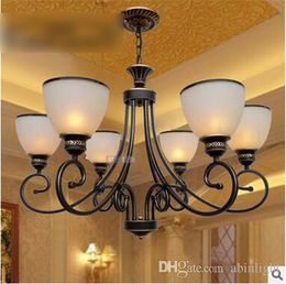 LRE035-Most Popular American Country Pendant Light Contemporary Modern New European American Classical Simple Design Iron Chandelier