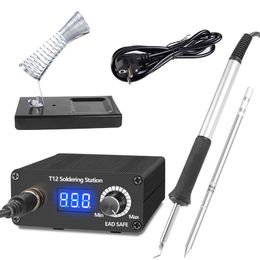 T12 Soldering Station Infrared Soldering Station Portable Bga Rework Station With Soldering Tips Welding Tools