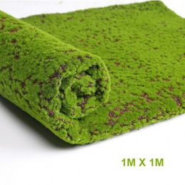 Artificial Moss Fake Decorative Moss Grass For Christmas Home Shop Decor Green