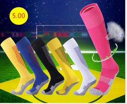 Wear-resistant and high elasticity soccer thicker towel socks Long-barrel sweat-absorbing skid-proof sports socks