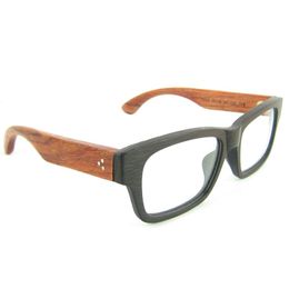 Handmade Rosewood Sunglasses Frame Cool Vintage Optical Glasses Acetate Frame Wood Temples Original case