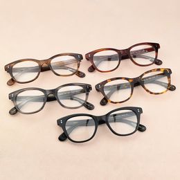 Wholesale-brand vintage glasses frame women spectacle frames High quality Retro yopia prescription eyeglass frames men OV5408U
