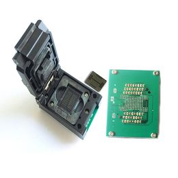 BGA 132/152 to TSOP48 U Disc flip scoket SSD solid state drive programmer adapter 1.0mm pitch IC size: 12 * 18 14 * 18 freeshipping