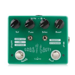 Caline CP-20 Crazy Cacti Overdrive Green Guitar Effect Pedal