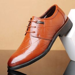 Black Classic Shoes Men Oxford Italian Shoes Men Elegant Men Leather Dress Shoes Fashion Sapato Social Masculino Scarpe Uomo