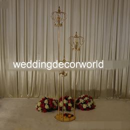 New style LED light Metal walkway stand For Wedding backdrop Centrepiece decor0976