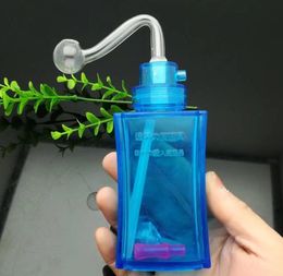 Yat acrylic kettle Wholesale Glass bongs Oil Burner Glass Water Pipes Oil Rigs Smoking, Free Shipping