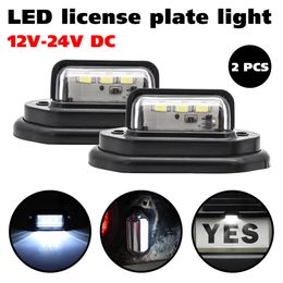 1pcs 2st Optinal Autozubehor 12 24v Led Kfz Kennzeichen Tag Light Boot Rv Lkw Anhanger Interior Step Lamp