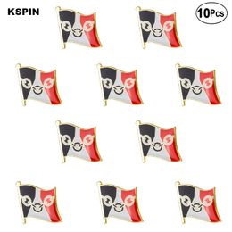 Black Country flag Lapel Pin Flag badge Brooch Pins Badges 10Pcs a Lot