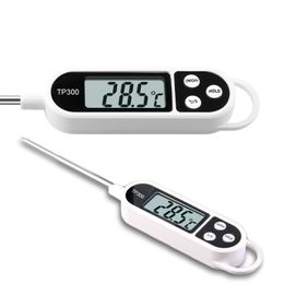 Digital Food Thermometer Kitchen Oven BBQ Cooking Meat Milk Water Measure Probe Tool Barbecue Kitchen Thermometer TP300