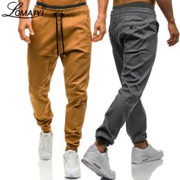 LOMAIYI New Cargo Joggers Pants For Men 2019 Spring/Summer Casual Pants Men's Cargo Trousers Black/Green Jogger Mens BM312
