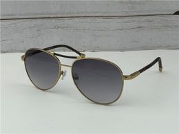 wholesale fashion designer sunglasses 0202 pilots leather frame classic retor style uv 400 outdoor protection eyewear