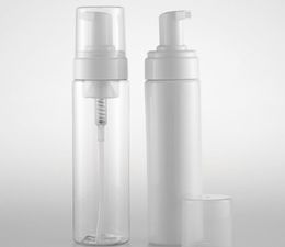 200 ml Foaming Plastic Pump Bottle Soap Foam Dispenser-Refillable Portable Empty Foaming Hand Soap Suds Dispenser Bottle Travel SN1219