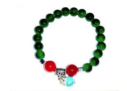 Imitation natural crystal bracelet with red agate 21 8MM bracelet jewelry jewelry couple ethnic wind bracelet Wy463