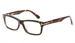 Wholesale- Brand Eyeglasses Frames Plank Big Frame Spectacles Frames Women Retro Myopia Glasses with Original Case
