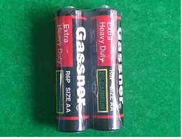 500pcs/Lot Wholesale AA R6P R6 UM3 1.5v carbon zinc battery for remote controls