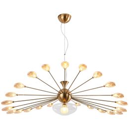 Nordic post-modern simple creative personality living room and dining room lamps atmosphere web celebrity designer art ins chandelier