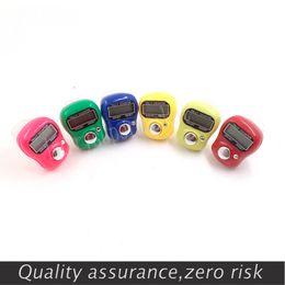 Mini counter Digital Manual counter FingerRing Tally Counters 5-Digit Ring Digit LCD Electronic with battery 0-99999