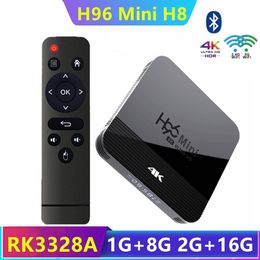 H96 Mini H8 Android TV Box O.S. 9.0 RK3228A 2GB+16GB Dual 2G+5G WiFi BT4.0 PK X96