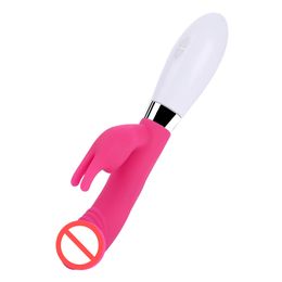 10 Speeds Strong Rabbit Vibrator Clitoris Stimulator G-spot Vibrator Body Massager Vagina Sex Toys For Women Female Masturbator