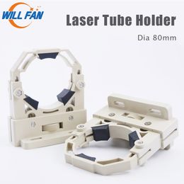 tube dia NZ - Will Fan EFR Dia 80mm Co2 Laser Tube Holder Mount Style F For Laser Engraving Cutter Machine 80W -180W Glass Tube Support