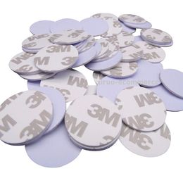 Fast ship 100pcs Fudan Coin card 25mm IC coin Tag with adhesive F08 Coin Card Sticker Access control card