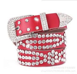 New fashion designers with holing needle belt buckle belt leather belt women free shipping