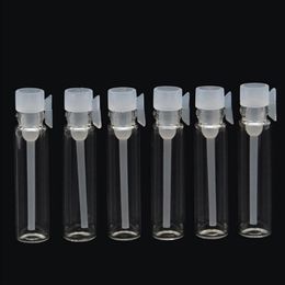 Clear 1ml Mini Dropper Bottles 1CC Sample Perfume Empty Bottle Essential Oil Vials Container 10,000Pcs with Bulk Stock LX2296