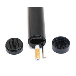 Automatic Ejection Dugout with grinder Cigarette Case Holder Aluminium Pocket Composite Cigarette Case Composite Cigarette