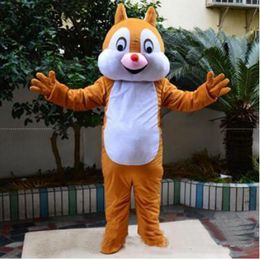2019 Hot sale squirrel Mascot Costumes Cartoon Apparel Birthday party Masquerade
