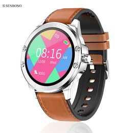 SENBONO S11 2020 Smart Watch Fitness Tracker Heart Rate Monitor Smart Clock support add watch faces IP68 Waterproof