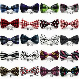 New Fashion Unisex Neck Bowtie Bow Tie Adjustable Bow Tie high quality metal adjustment buckles 100pcs Optional multi-style a096